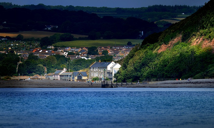 Axmouth from the sea